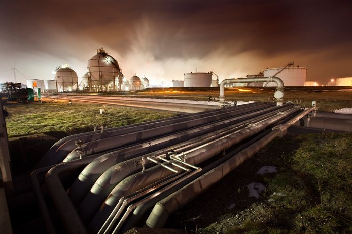 De gasreservoirs van BP.
