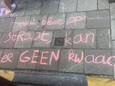 Stoepkrijttekeningen in Aalst, verboden of niet?