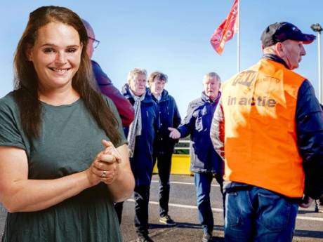 De foto's van staking Maasveren laten álles zien, maar de oplossing staat er niet op