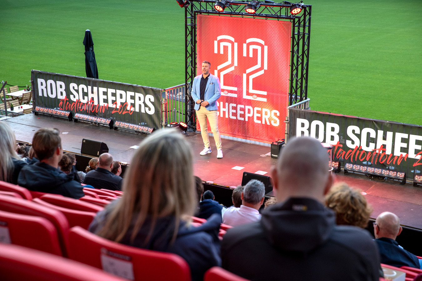 Rob Scheepers trapt zijn ‘Stadiontour 2020' af