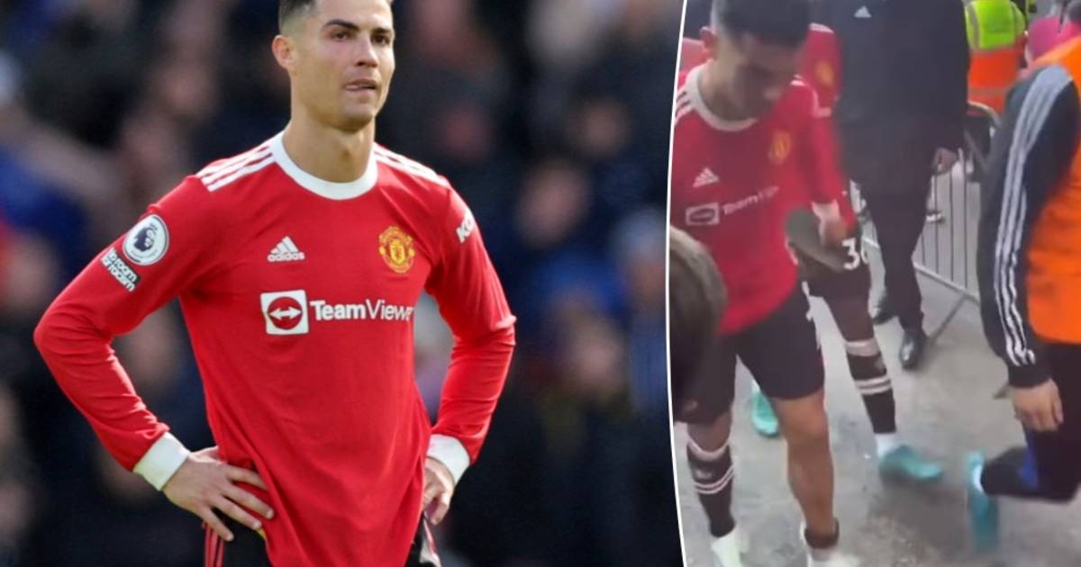 Cristiano Ronaldo apologizes after smashing mobile phone from Everton fan: ‘Want to invite person to Old Trafford’ |  Sport