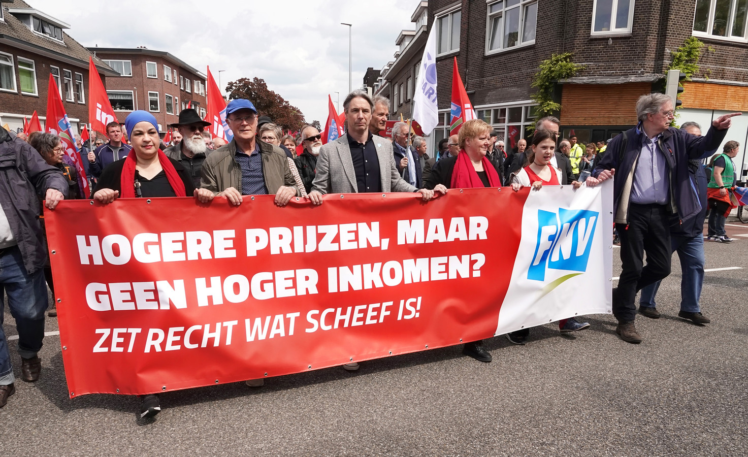 Strijd om hoge lonen voor forse ledenaanwas FNV ‘Tot wel 500 per