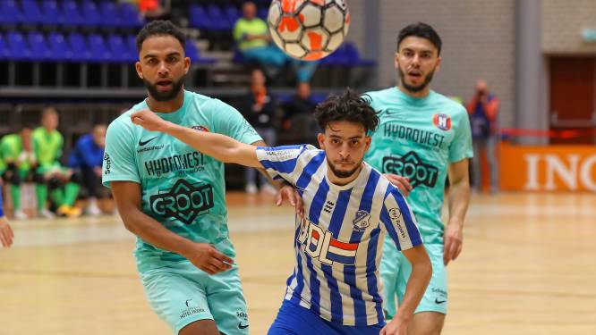 Uitblinker Ayoub Boukhari loodst koploper FC Eindhoven langs ASV Lebo