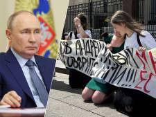 De reactie van Poetin laat zien dat hij demonstrerende vrouwen als serieuze bedreiging ziet