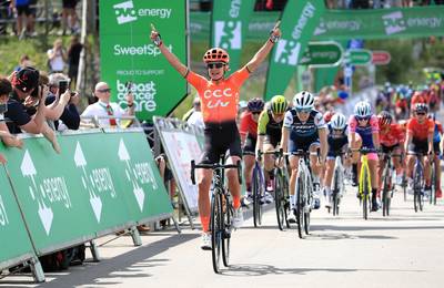 Vos slaat dubbelslag in Energy Women's Tour