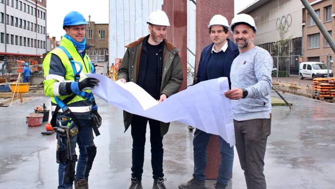 Bovengrondse bouwwerken aan nieuwbouw VTI Oostende gestart: “Tegen het bouwverlof zou de open ruwbouw af moeten zijn”