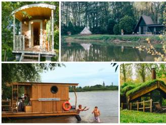 Cabins of tiny houses in eigen land: reisexpert selecteert zeven originele overnachtingsplekjes