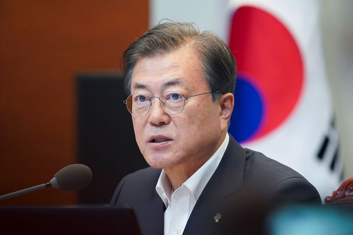 Moon Jae-in, président de la République de Corée.