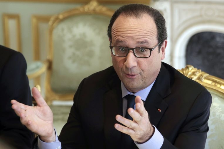 Francois Hollande. Beeld afp