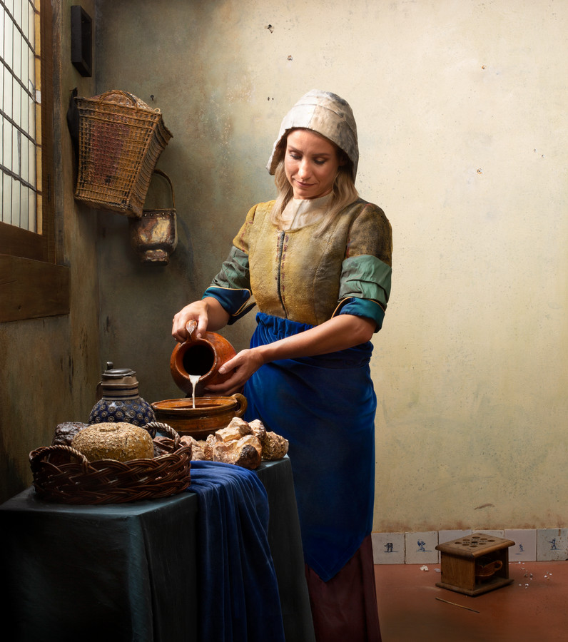 Pillendoosje , Het melkmeisje, Vermeer | Museum Webshop