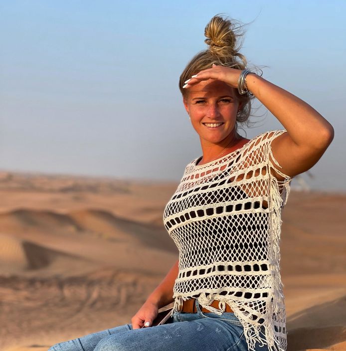 Bodil Nauta zocht de zon op in Dubai.