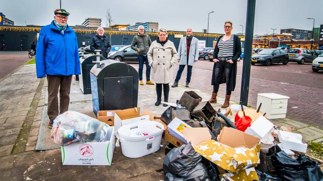 Actie Enschedese wijkraden tegen afvalbeleid:
‘We willen weer een schone stad’