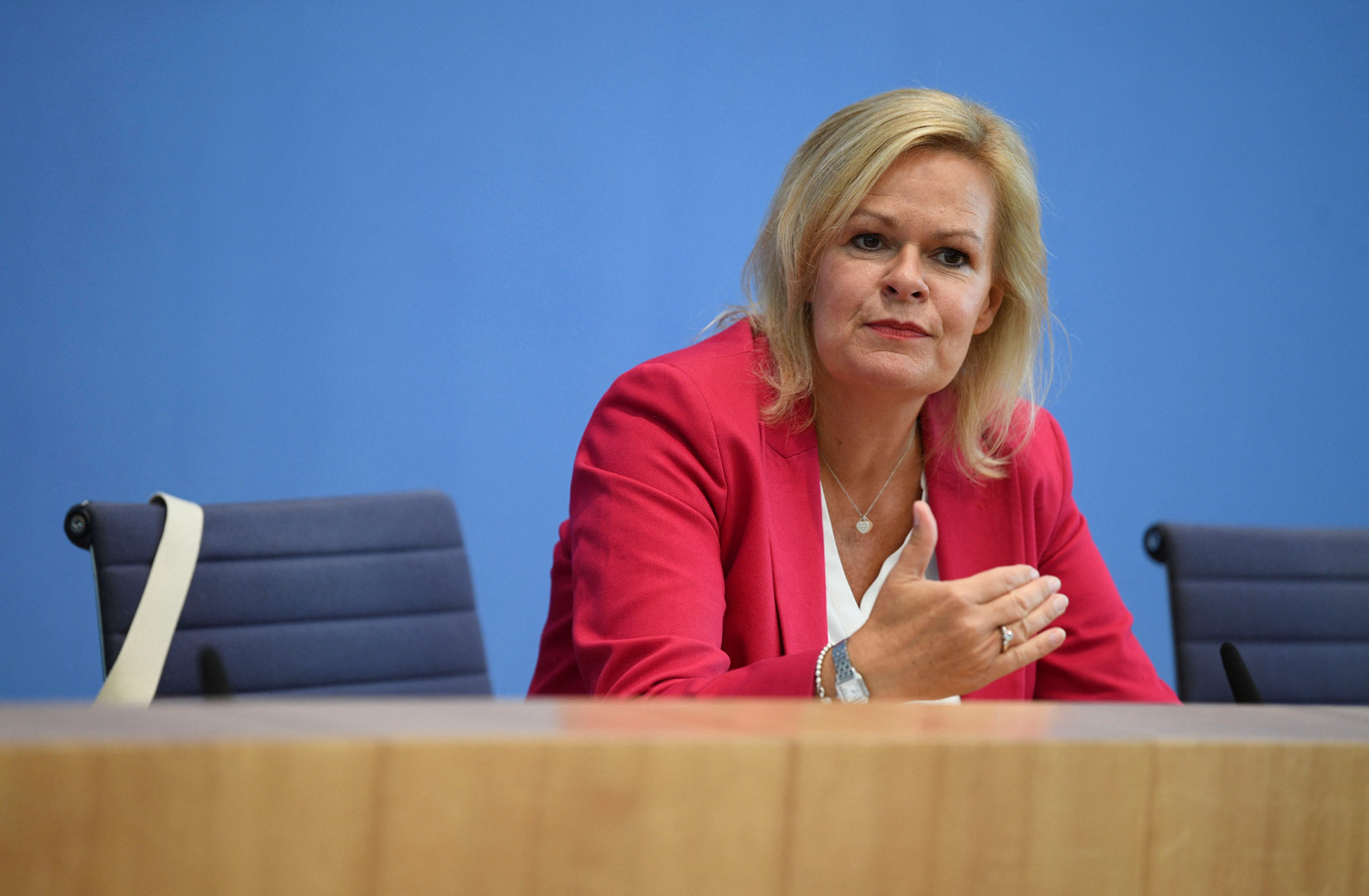 Nancy Faeser, ministre allemande de l'Intérieur.