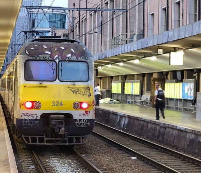 Man (57) overleden na aanrijding met trein in station Brussel-Noord