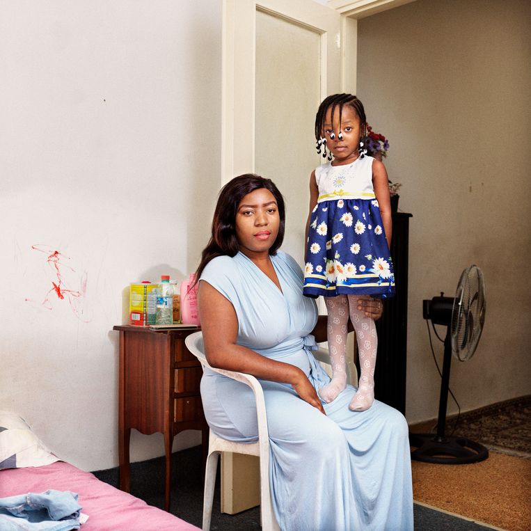 
Onderdeel van het fotoproject ‘Children of the Labyrinth’.    Beeld Marieke van der Velden