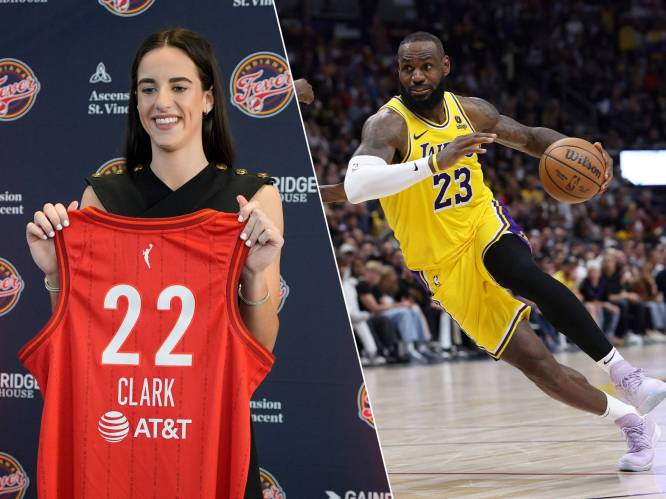 Een vrouwelijk record, maar slechts een fractie van LeBron James: WNBA-sensatie Caitlin Clark tekent miljoenendeal met Nike