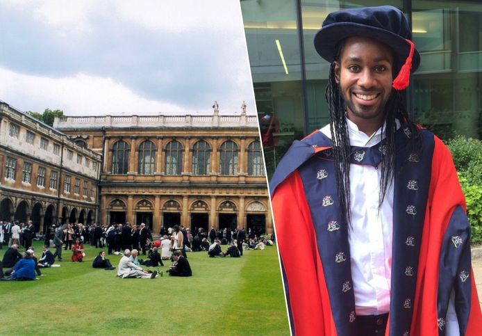 PORTRET. Jason Arday (37), ongeletterd tot zijn 18de, vandaag professor aan Cambridge | Instagram HLN | hln.be