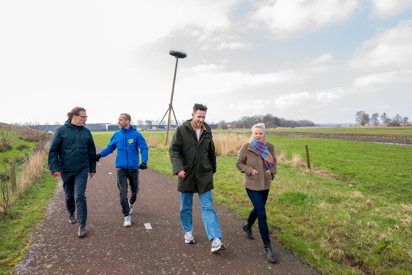 Tijdens je lunchpauze lekker bewegen in de natuur: routes bij  bedrijventerrein in Harderwijk in de maak | Foto | AD.nl