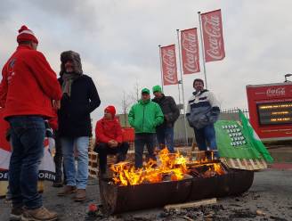 Vakbonden Coca-Cola voeren op verschillende plaatsen actie