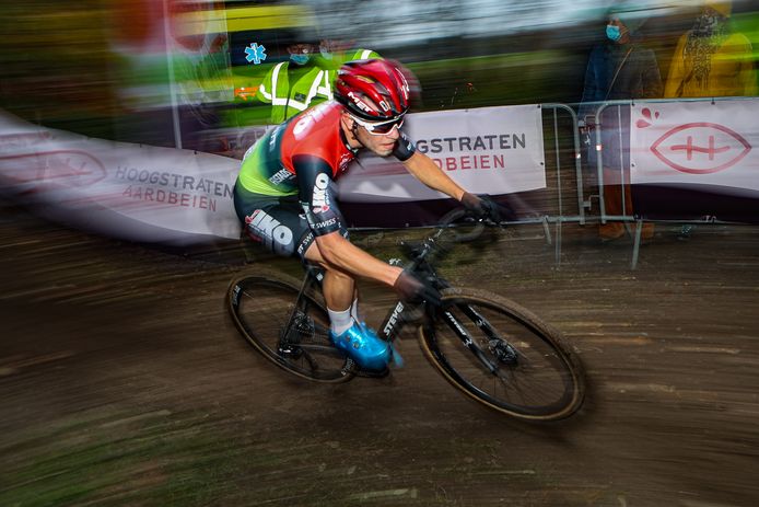 MERKSPLAS,  MEES HENDRIKX. Foto Pix4Profs/ Gino van Outheusden. Mees Hendrikx hier inactief op de Superprestige cross in Merksplas.