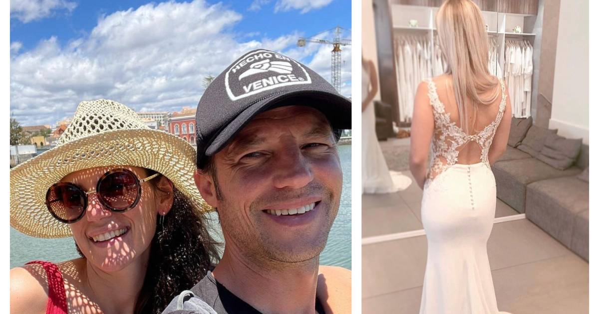 Spettacoli.  Mathias Coppins fa una foto con la sua ragazza per la prima volta e Laura Likens dona il suo abito da sposa in beneficenza |  spettacolo