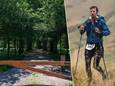 Trailrunner Nicolas Peeters is één van de organisatoren van de Foxrun, die onder meer door het Arboretum in Tervuren gaat.