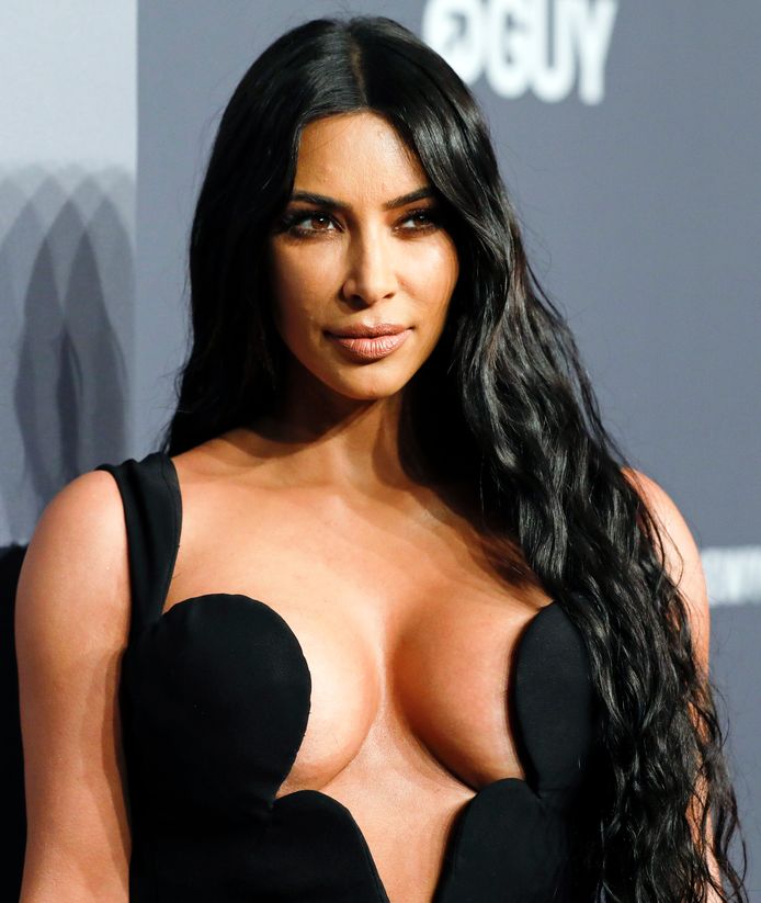 Kim Kardashian West bij een gala in New York vorige week.
