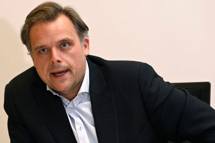 Le ministre de la Lutte contre la fraude sociale, Philippe De Backer.