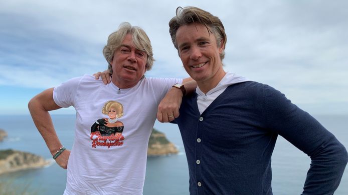 Marcel en Walter in 'Ik vertrek'.