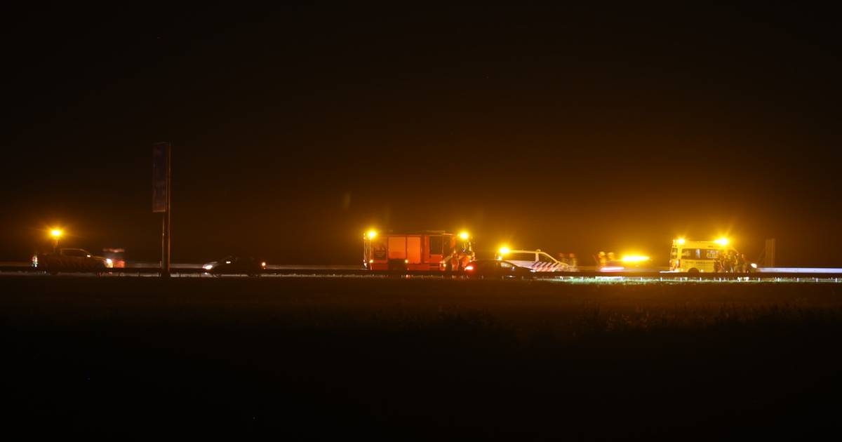 File door ongeluk op de A59 bij Sprang-Capelle.