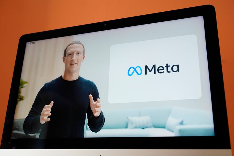 Topman Mark Zuckerberg deelt zijn ambitieuze plannen voor Meta en de virtual reality-wereld die hij in tien tot vijftien jaar hoopt op te bouwen. Beeld Eric Risberg/AP