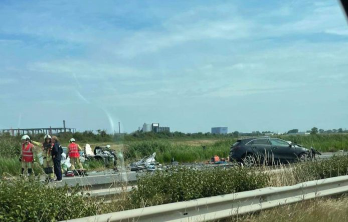 De klap bij de aanrijding in Zandvoorde was enorm.