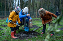 Alle kinderen die in 2013 en 2014 geboren zijn en hun ouders en broertjes of zusjes mochten mee komen planten. Er werden 1.100 bomen aangeplant.