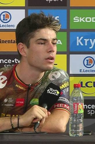 Wout van Aert drukt twijfels over eigen prestaties en die van zijn team de kop in: “A shit question. We werken hier keihard voor”