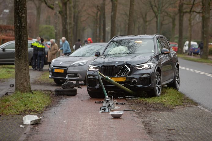 Een ongeval met een SUV in Baarn. Foto ter illustratie.