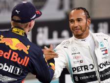 Hamilton over uitspraken Verstappen: ‘Dat zie ik vaak als teken van zwakte’
