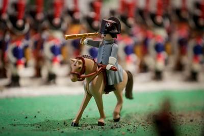 Napoleon herleeft in Playmobil-expo Waterloo