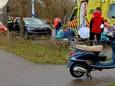 Een fietser is donderdagavond zwaargewond geraakt bij een botsing met een auto in Eersel.