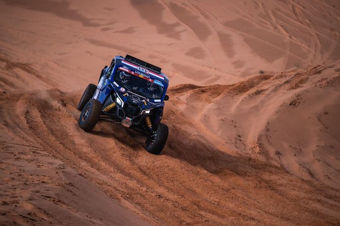 Paul Spierings en Jan Pieter van der Stelt noteerden voor de tweede keer deze Dakar Rally een notering binnen de top 10 in de SSV-klasse.