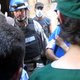 VN-inspecteurs levend terug in hotel na bewogen eerste dag onderzoek Damascus
