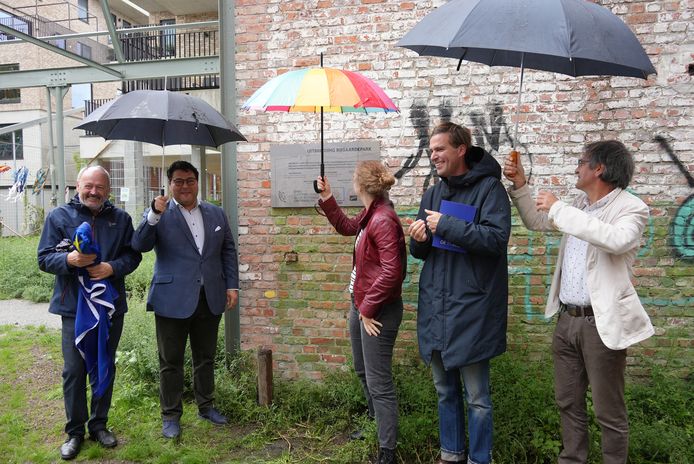 Het Bijgaardehof werd zaterdag officieel geopend door de verzamelde Gentse politiek.