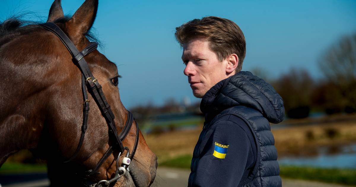 Springruiter Joost uit Welsum hoort elke dag de angst, maar ook de trots van de Oekraïners