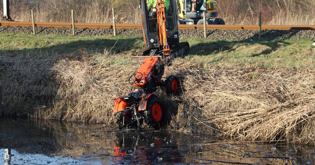 Trekker bij Meteren te water, persoon onderkoeld naar ziekenhuis