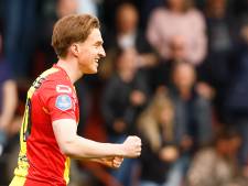 Eerste profgoal Xander Blomme goud waard voor GA Eagles: ‘Ik dacht gewoon: hard schieten’