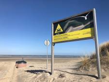 Reddingsbrigade waarschuwt voor vollopen Verklikkerplaat- en strand