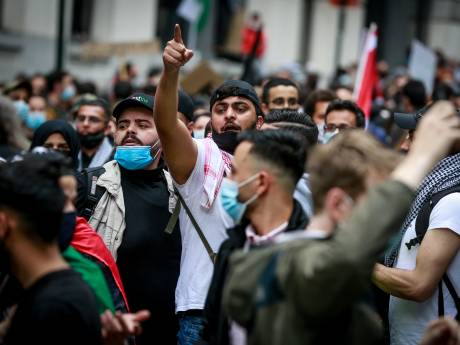 Des centaines de personnes ont manifesté pour la Palestine à Bruxelles