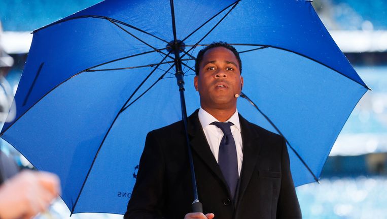 Patrick Kluivert als bondscoach van Curacao. Beeld photo_news