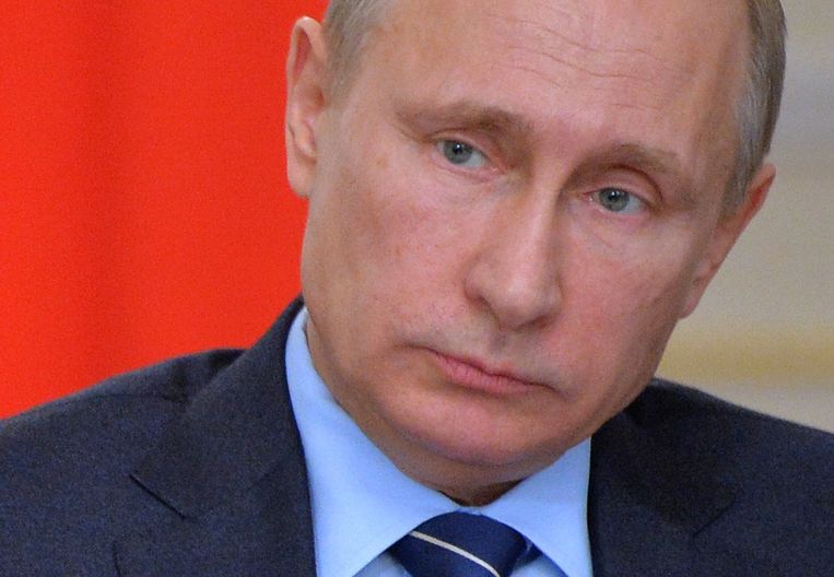 De Russische president Vladimir Poetin Beeld afp