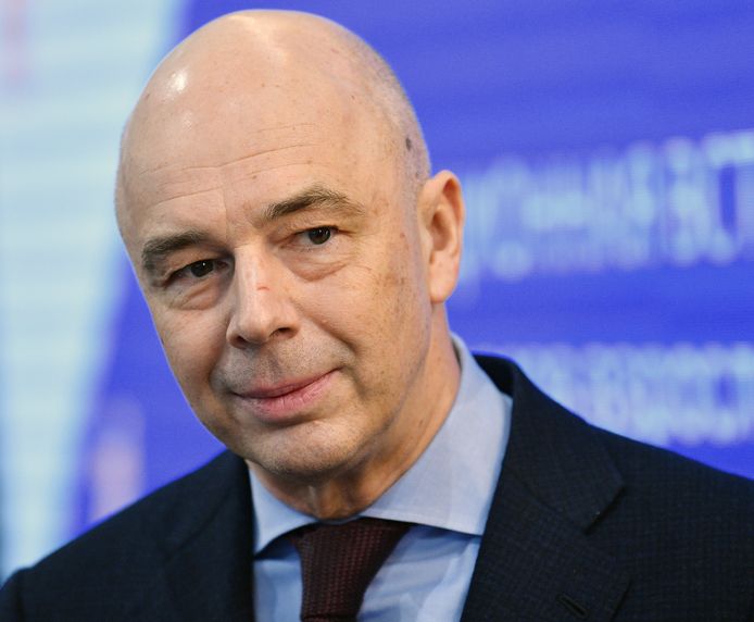 De Russische minister van Financiën Anton Siloeanov.
