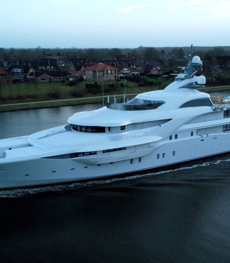 Le super yacht de Poutine repéré au large des côtes estoniennes avec un nouveau nom